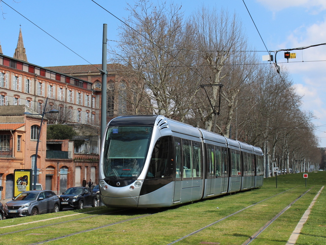 Toulouse, Alstom Citadis 302 # 5012