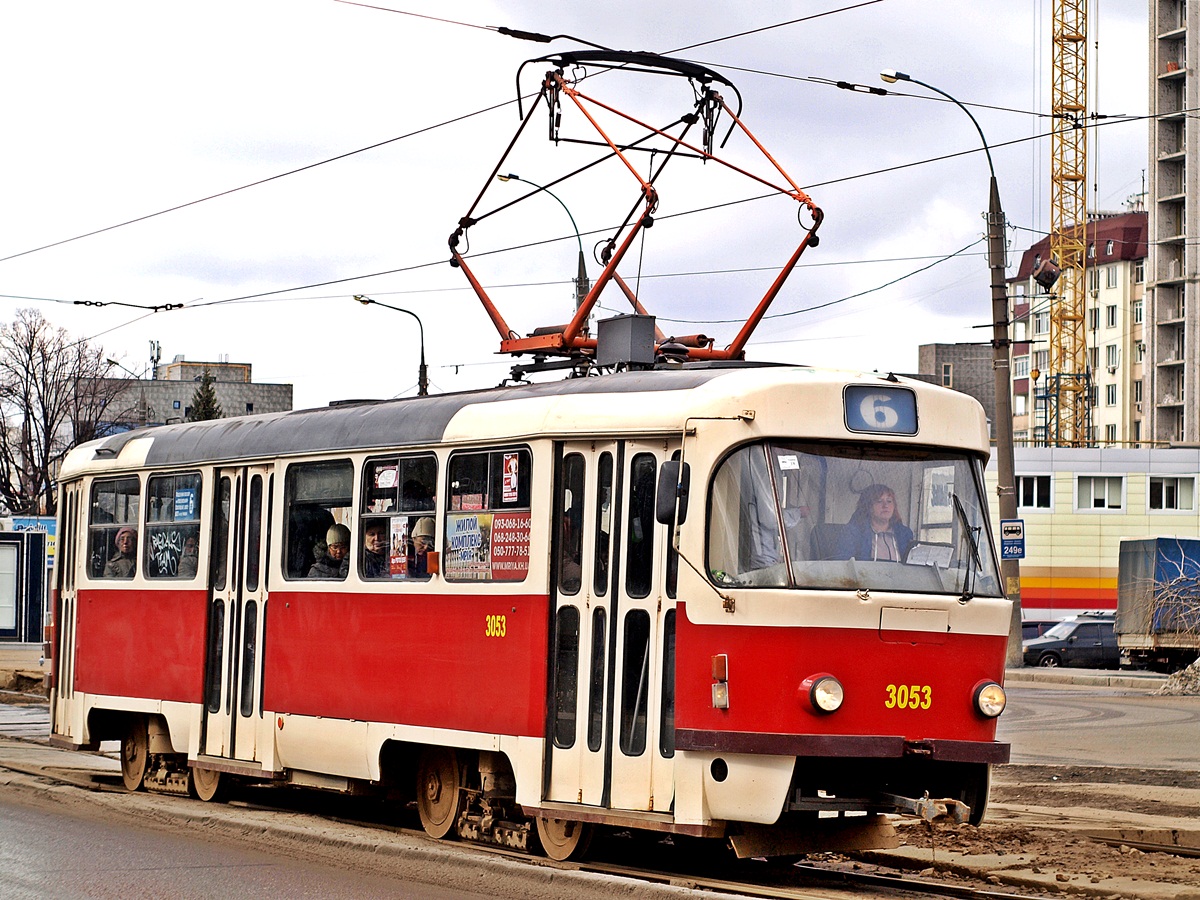 Харьков, Tatra T3SUCS № 3053
