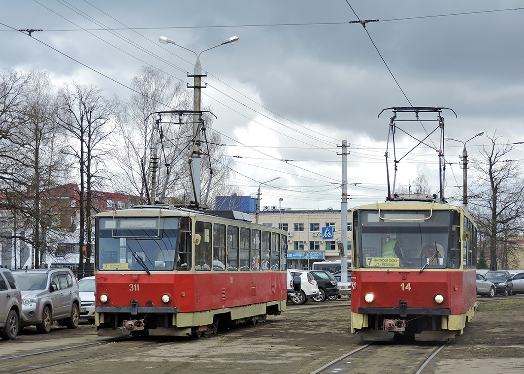 Tula, Tatra T6B5SU Nr 14; Tula, Tatra T6B5SU Nr 311