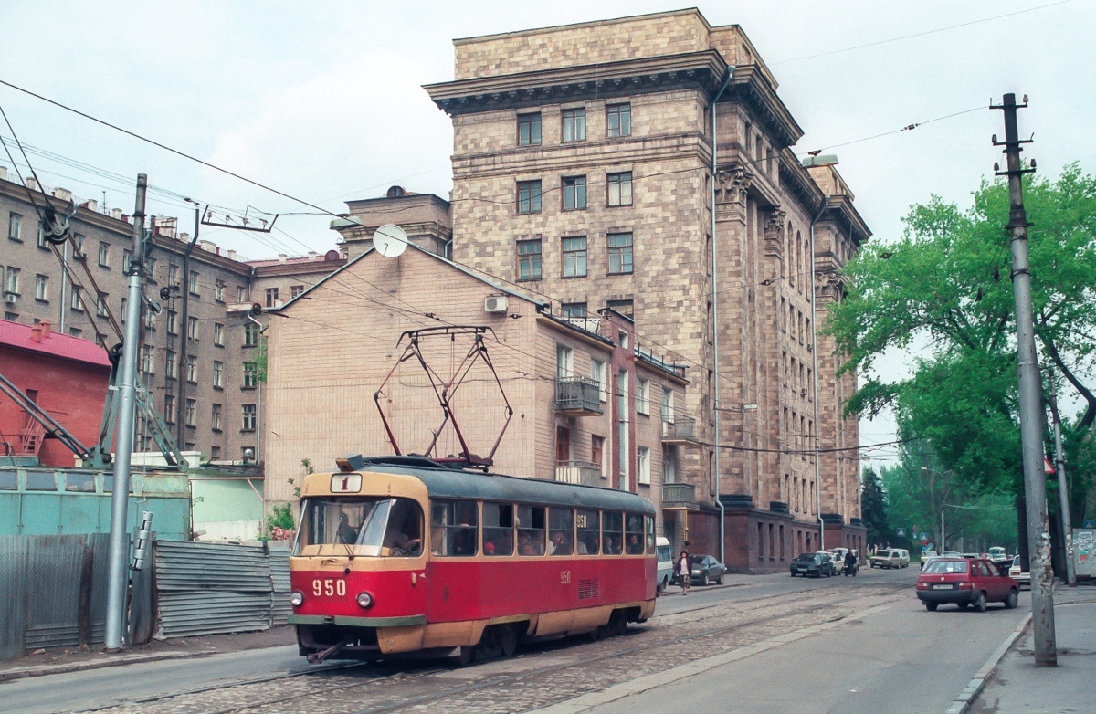 Донецк, Tatra T3SU № 950 (3950); Донецк — Фотографии Штефана Шпенглера — 30.04-1.05.1999
