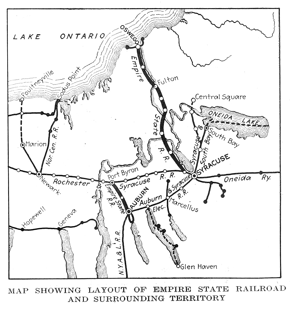 Сиракьюс — Empire State Railroad; Сиракьюс — Схемы
