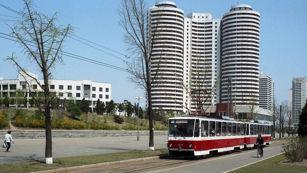Pyongyang, Tatra T6B5K nr. 1111; Pyongyang — Historical photos — Tramway and Trolleybus (1991+)