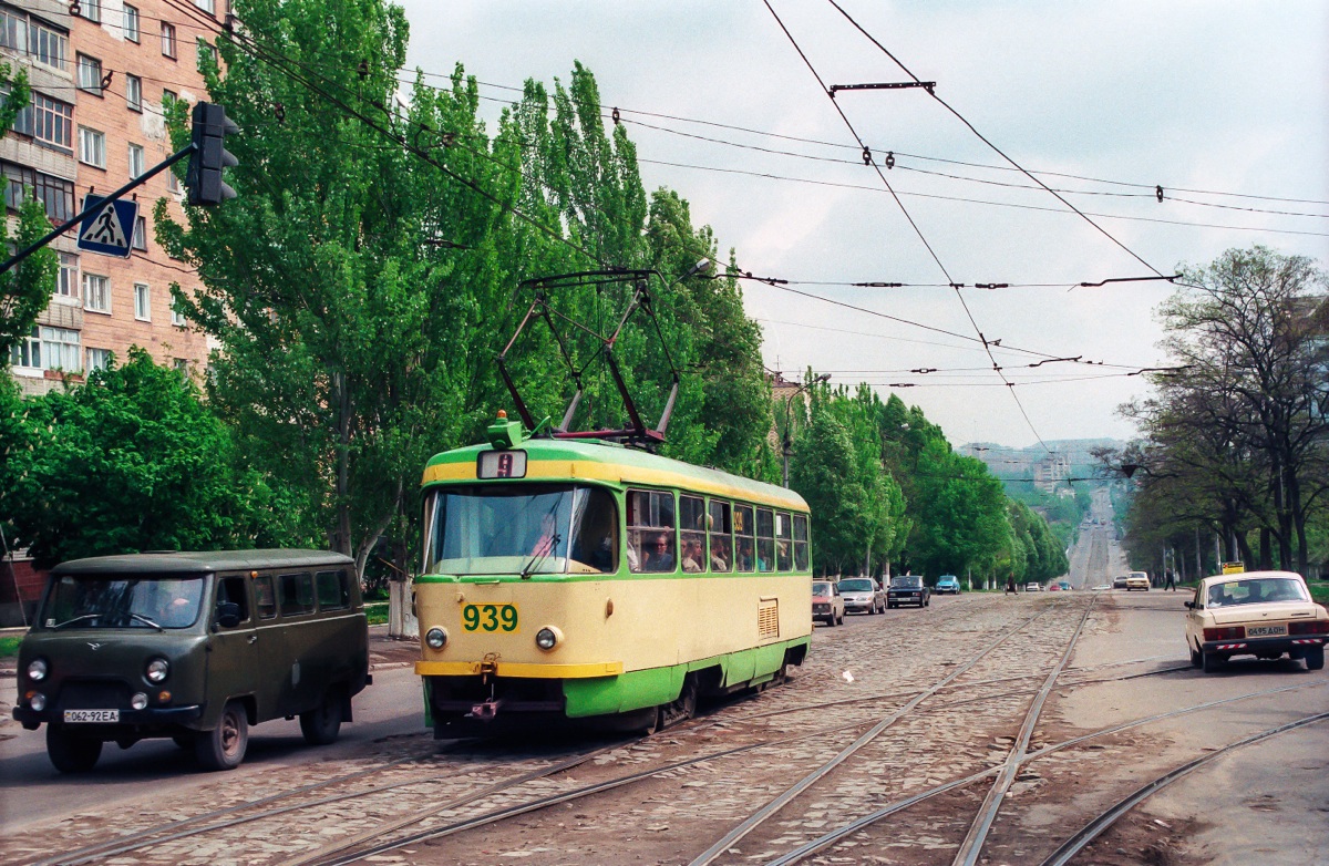 Донецк, Tatra T3SU № 939; Донецк — Фотографии Штефана Шпенглера — 30.04-1.05.1999