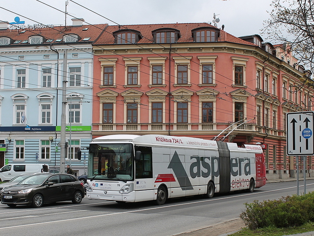 Ческе-Будеёвице, Škoda 25Tr Irisbus Citelis № 76