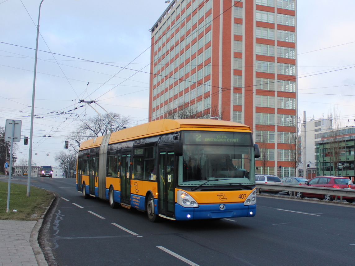 Zlín, Škoda 25Tr Irisbus Citelis nr. 407