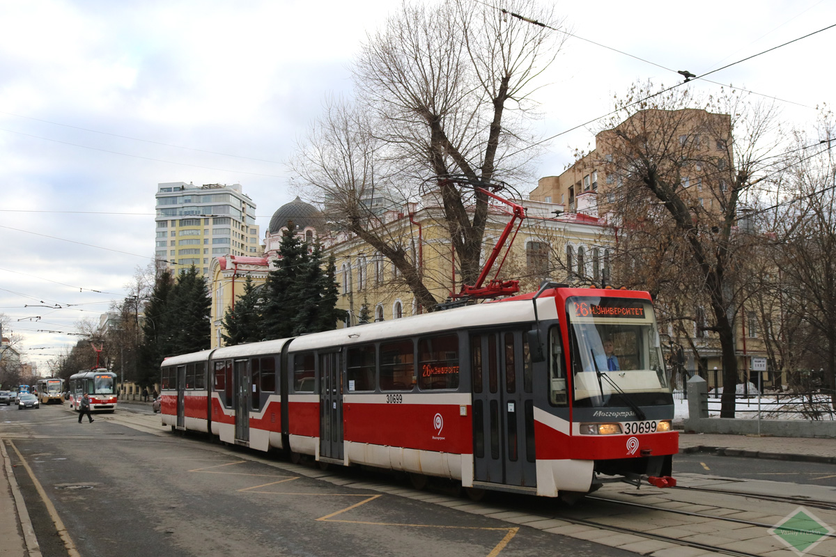 Москва, Tatra KT3R № 30699