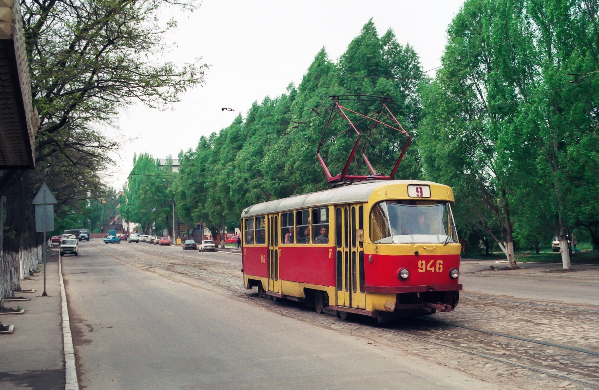 Донецк, Tatra T3SU № 946 (3946); Донецк — Фотографии Штефана Шпенглера — 30.04-1.05.1999
