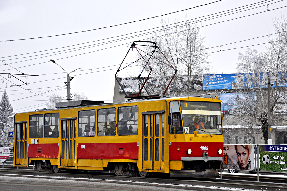 Барнаул, Tatra T6B5SU № 1008