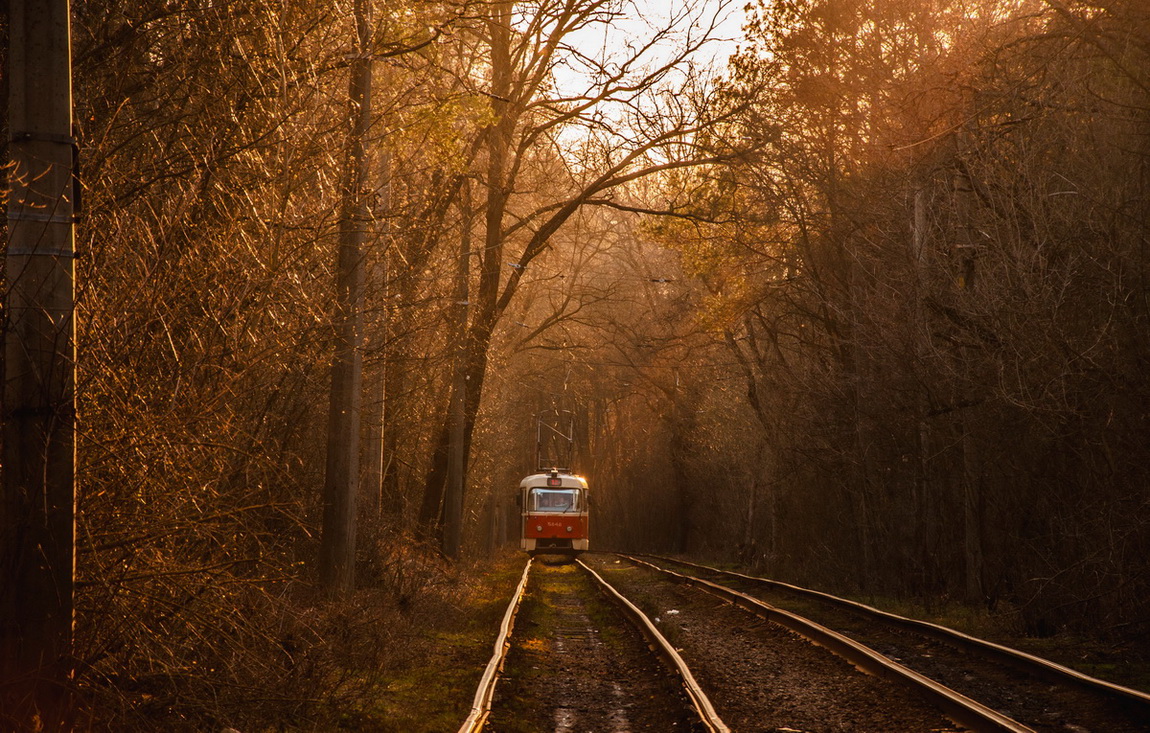 Kijiva — Tramway lines: Podilske depot network — north