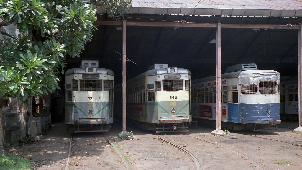 Калькутта, Series 207-281 № 271; Калькутта, Calcutta Class N № 646; Калькутта, Calcutta Class L № 518