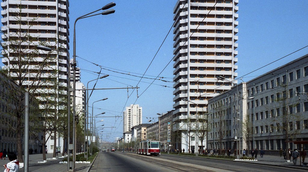 Pyongyang — Tramway Lines and Infrastructure