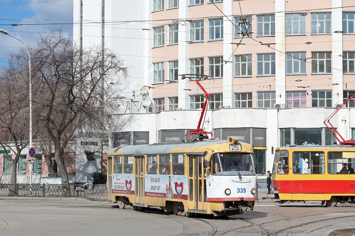 Екатеринбург, Tatra T3SU № 335