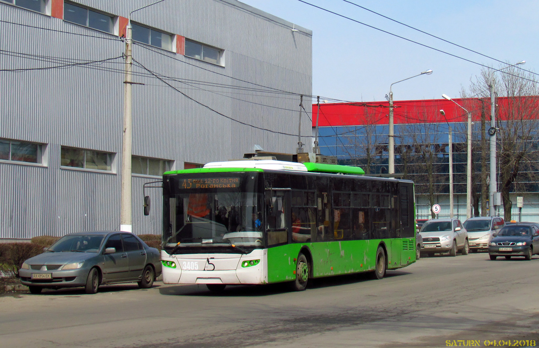 Kharkiv, LAZ E183A1 # 3405