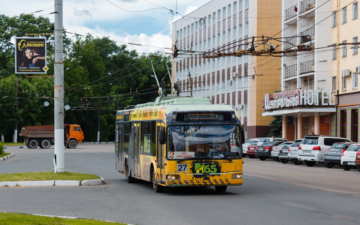 Tverė, BKM 32102 nr. 27; Tverė — Trolleybus lines: Central district