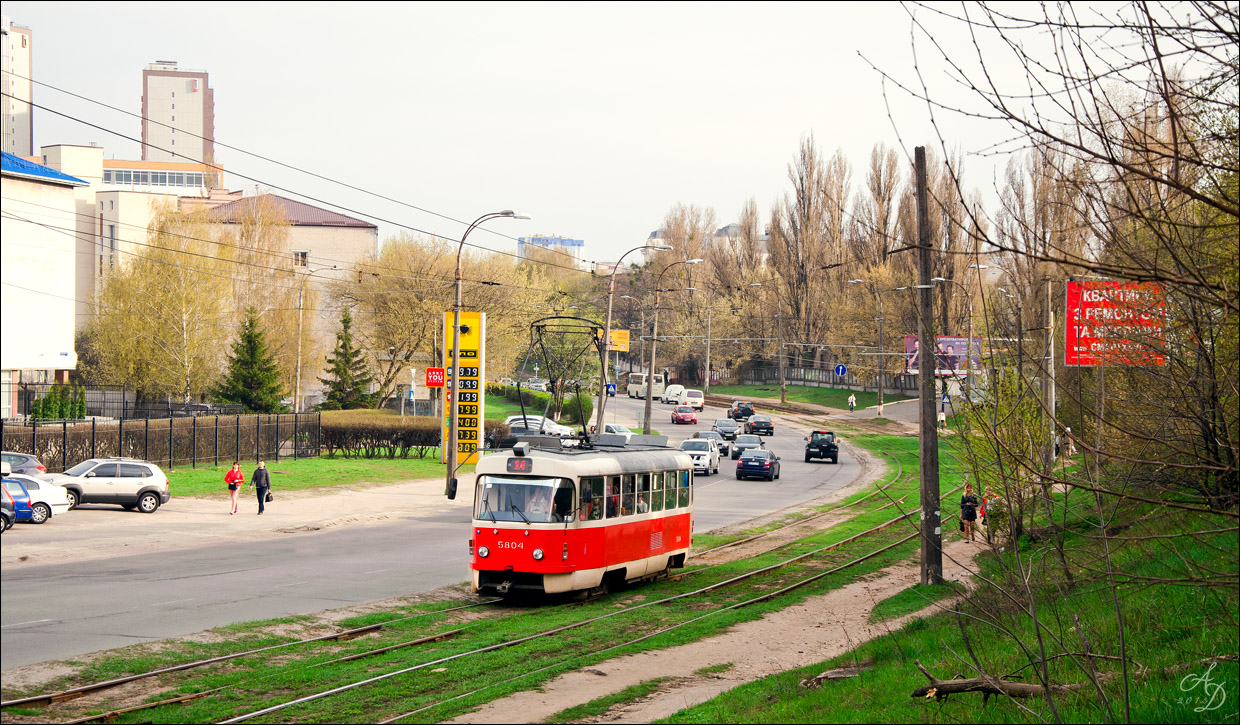 Kiev, Tatra T3SUCS nr. 5804