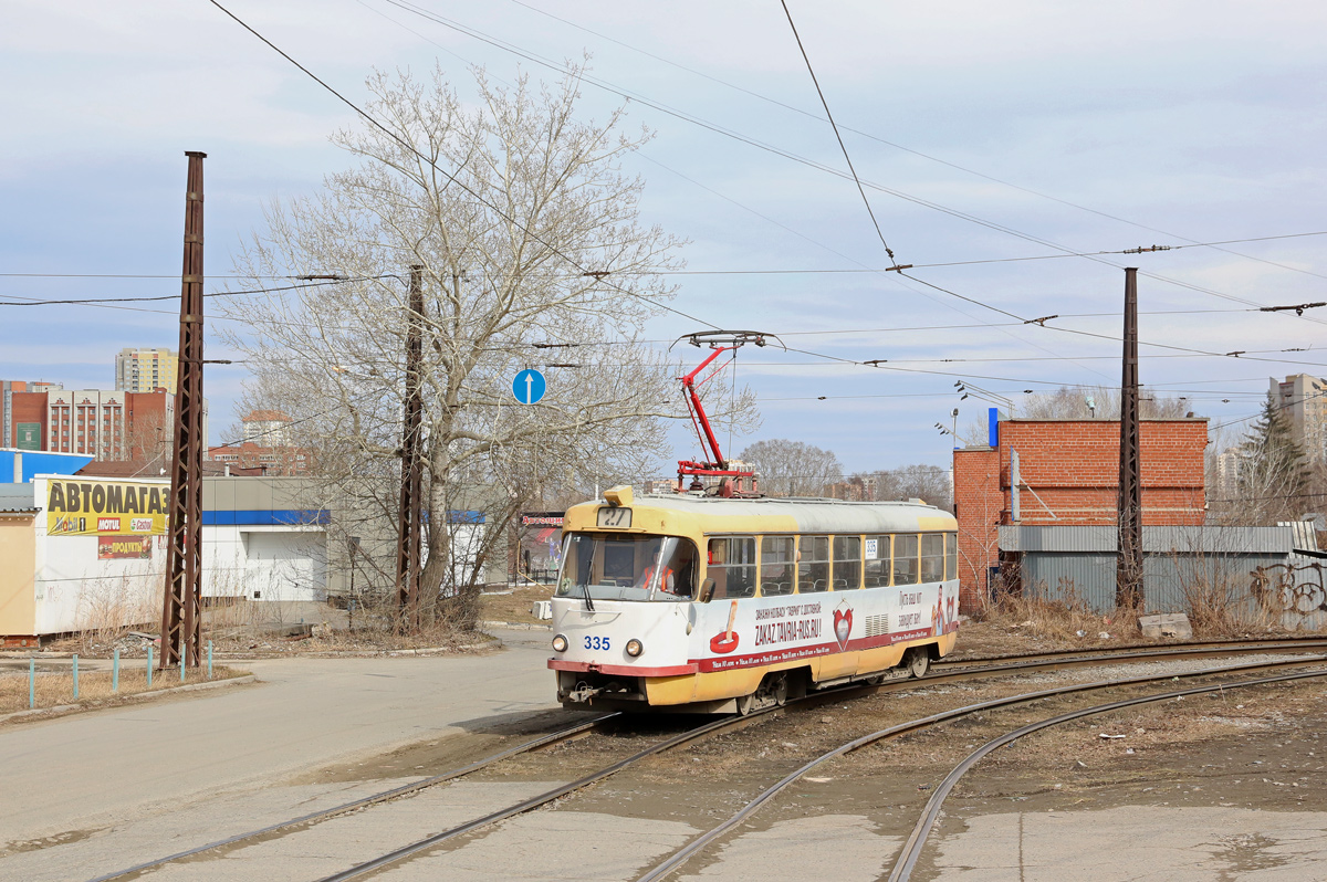 Yekaterinburg, Tatra T3SU № 335