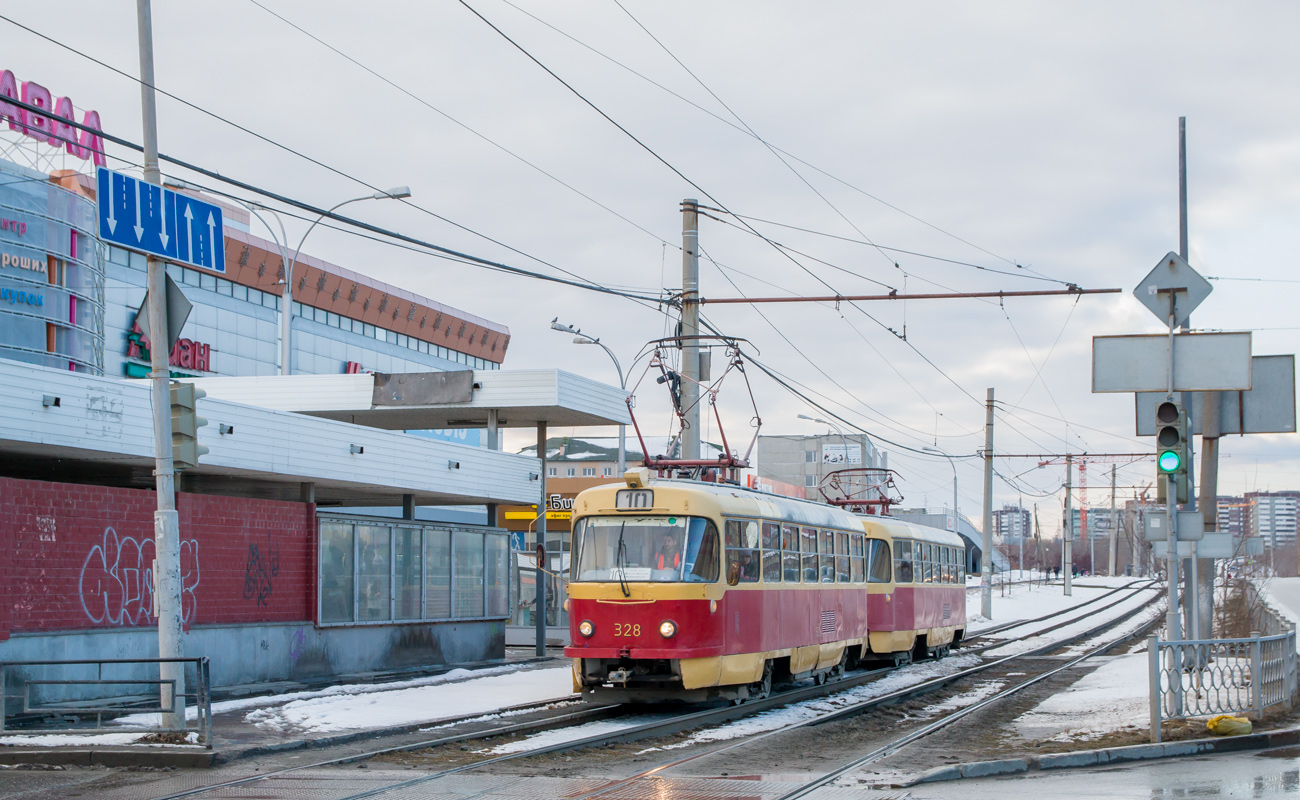 Yekaterinburg, Tatra T3SU Nr 328
