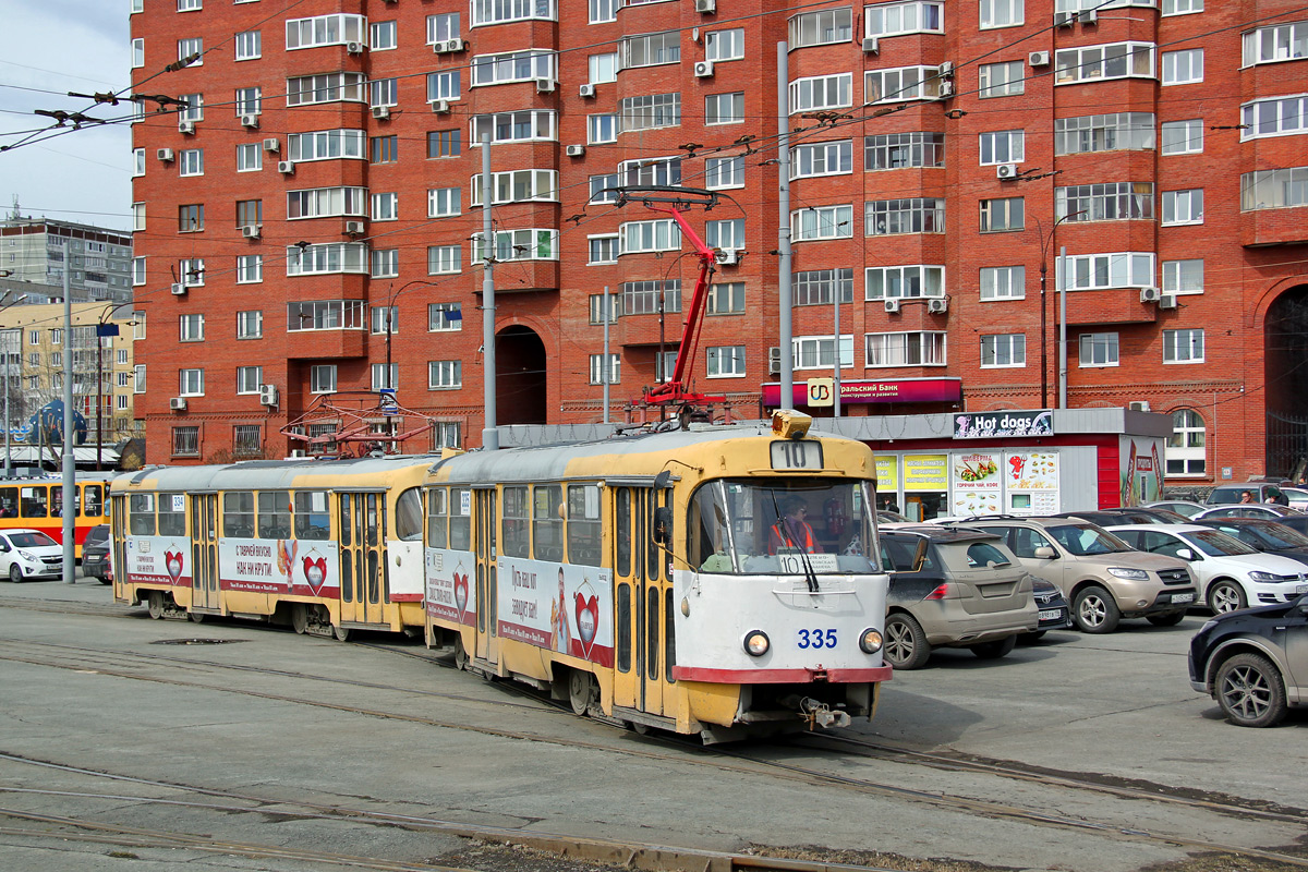 Yekaterinburg, Tatra T3SU № 335