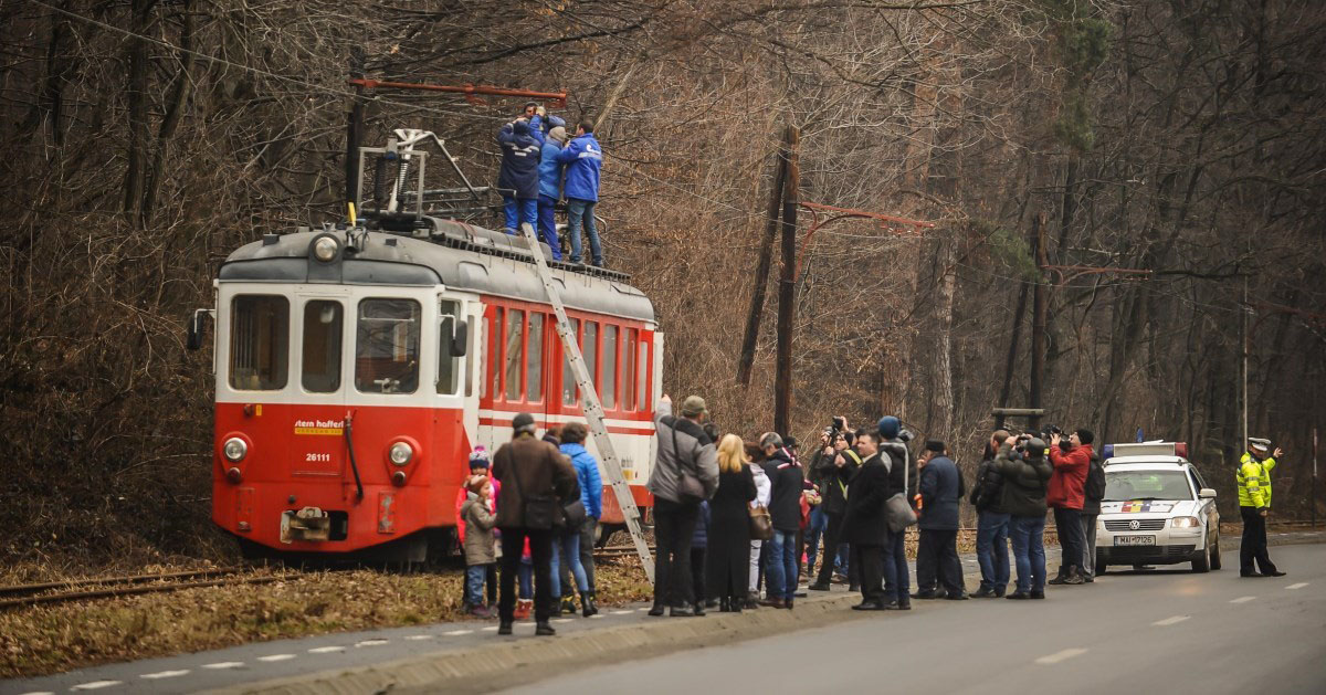 Rasinár — Reopening of Tramway Operation 12.01.2018