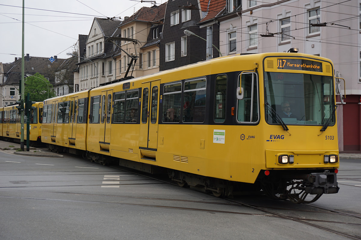 Essen - Mülheim an der Ruhr, Duewag B80C Nr 5103