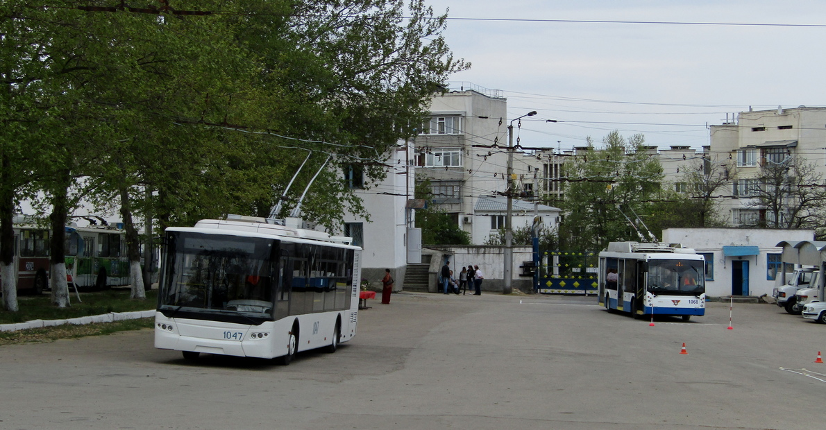 Севастополь, ЛАЗ E183A1 № 1047; Севастополь — Конкурс профессионального мастерства 2018