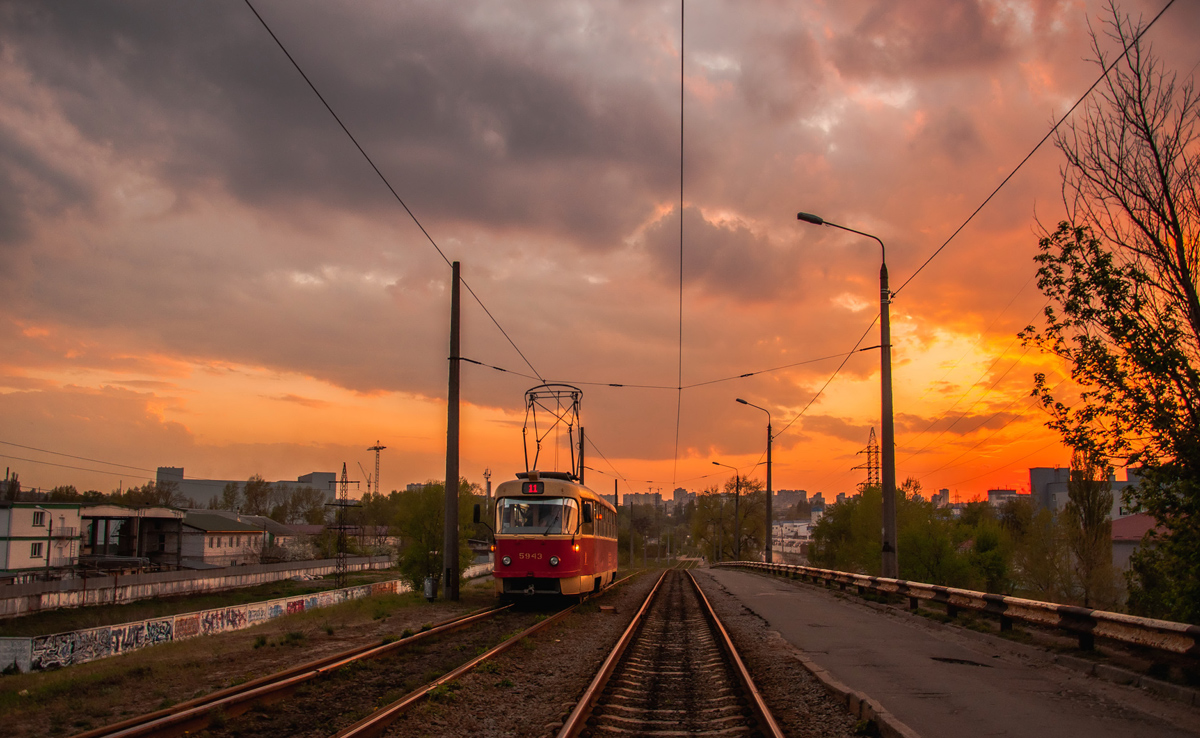 Kiiev — Tramway lines: Podilske depot network — north
