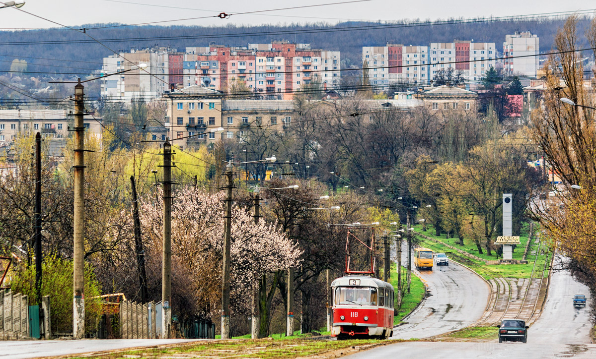 Donetsk — 4th depot tram lines