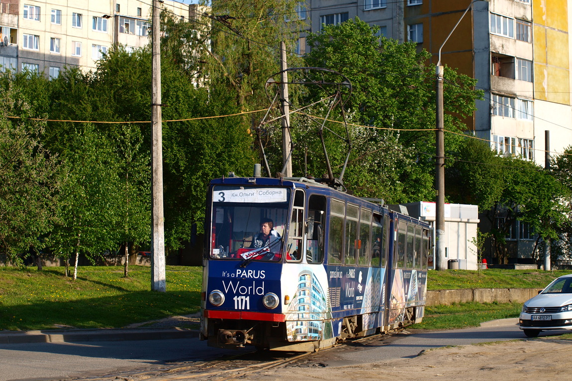 Lviv, Tatra KT4D # 1171