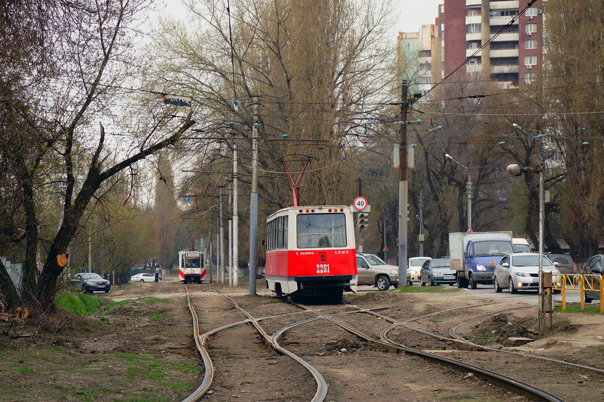 Saratov, 71-605A N°. 2261; Saratov — Tramlines