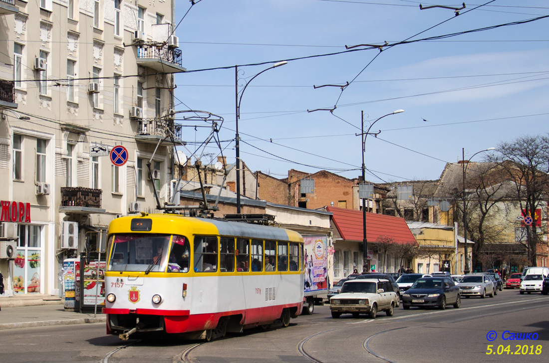 Одесса, Tatra T3A № 7157