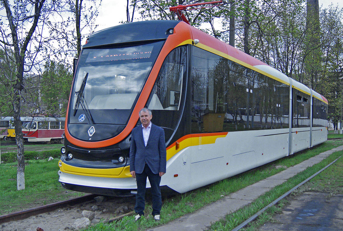 Dnipras — Cars without numbers; Dnipras — Tatra-Yug Company Production Shops at Yuzhmash Factory; Dnipras — Tramcar K1M6
