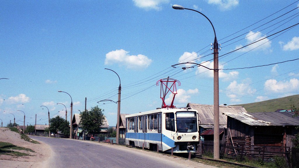 Kemerovo, 71-608KM nr. 205; Ust-Katavas — Tour June 13, 1995; Ust-Katavas — Tram cars for Kemerovo