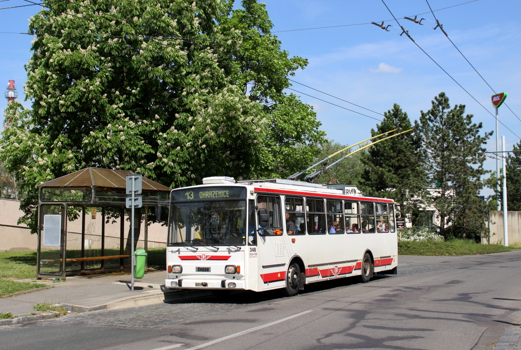 Pardubice, Škoda 14TrM # 348