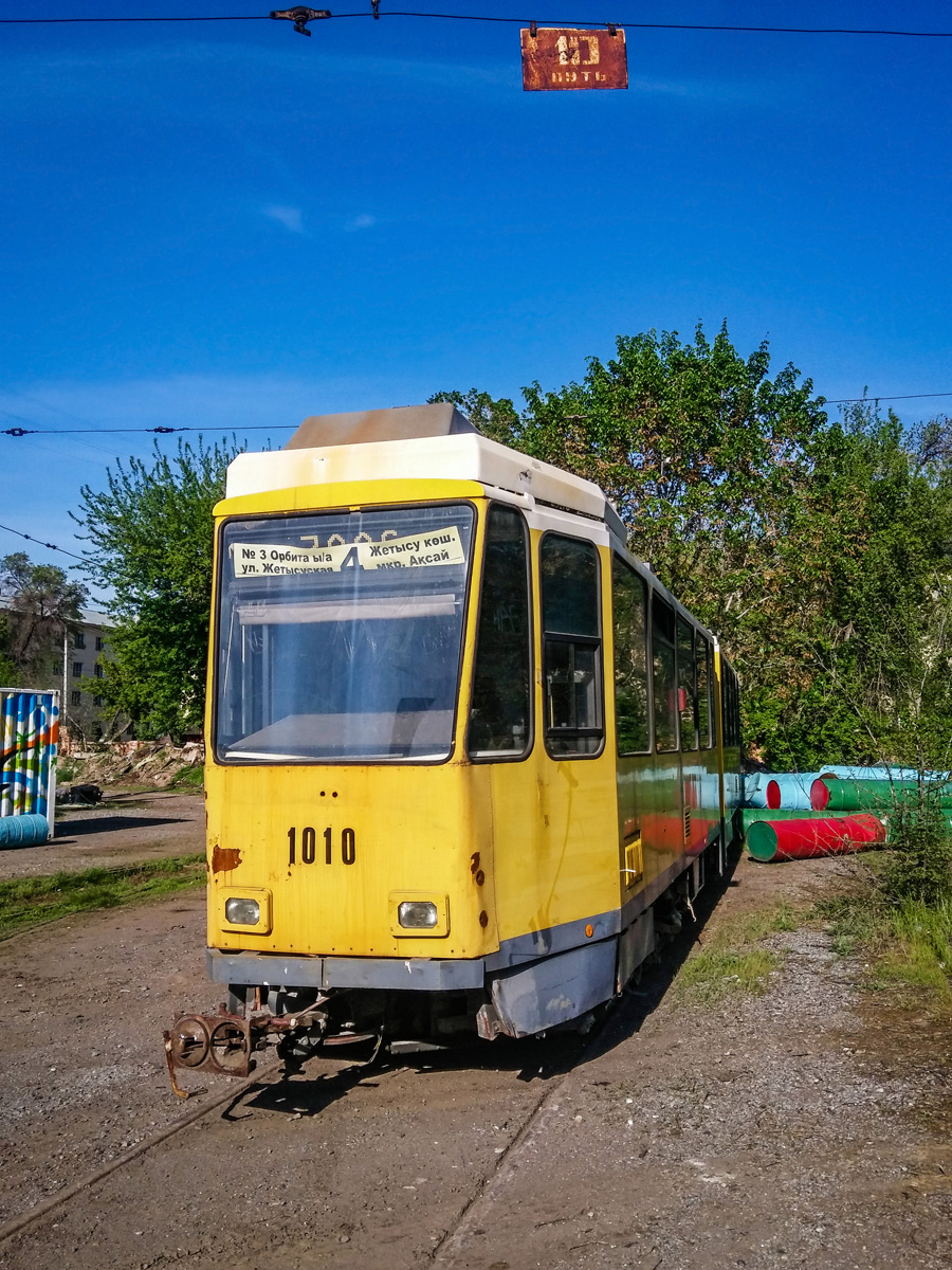Almaty, Tatra KT4DtM № 1010