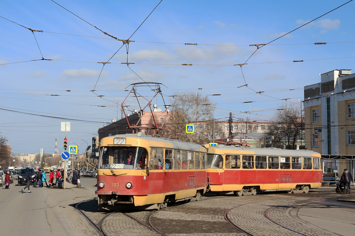 Iekaterinbourg, Tatra T3SU N°. 193