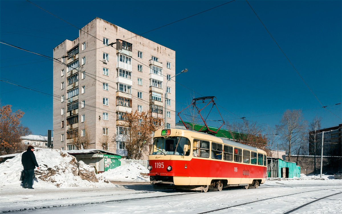 Izhevsk, Tatra T3K № 1195