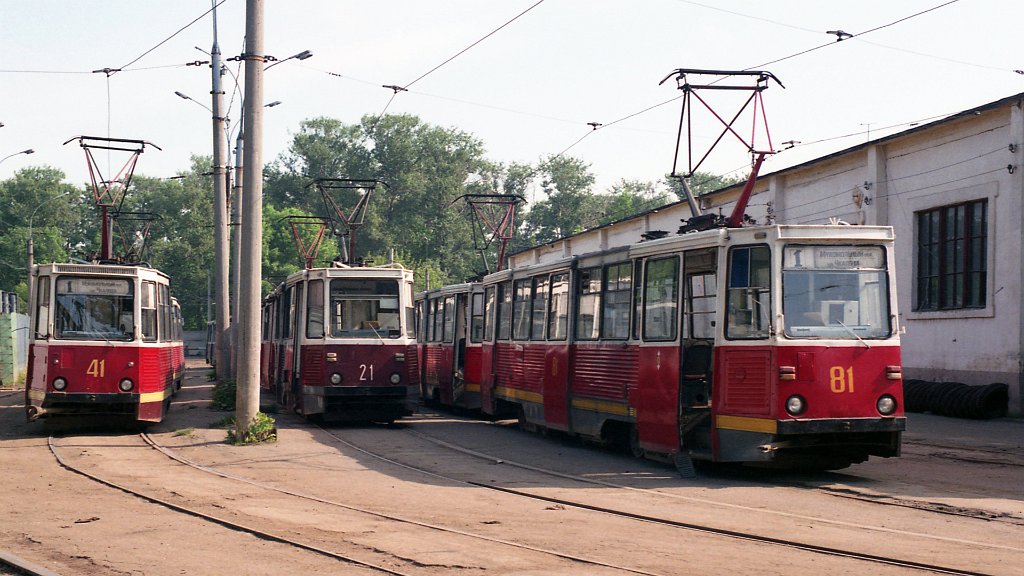 Ярославль, 71-605 (КТМ-5М3) № 41; Ярославль, 71-605 (КТМ-5М3) № 21; Ярославль, 71-605 (КТМ-5М3) № 81