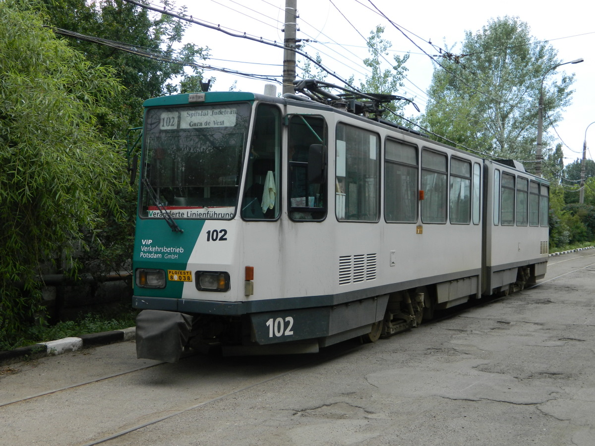 Ploiesti, Tatra KT4DM № 102