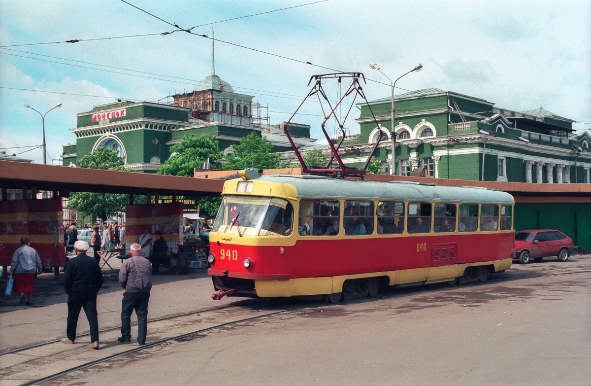 Донецк, Tatra T3SU № 940; Донецк — Фотографии Штефана Шпенглера — 30.04-1.05.1999