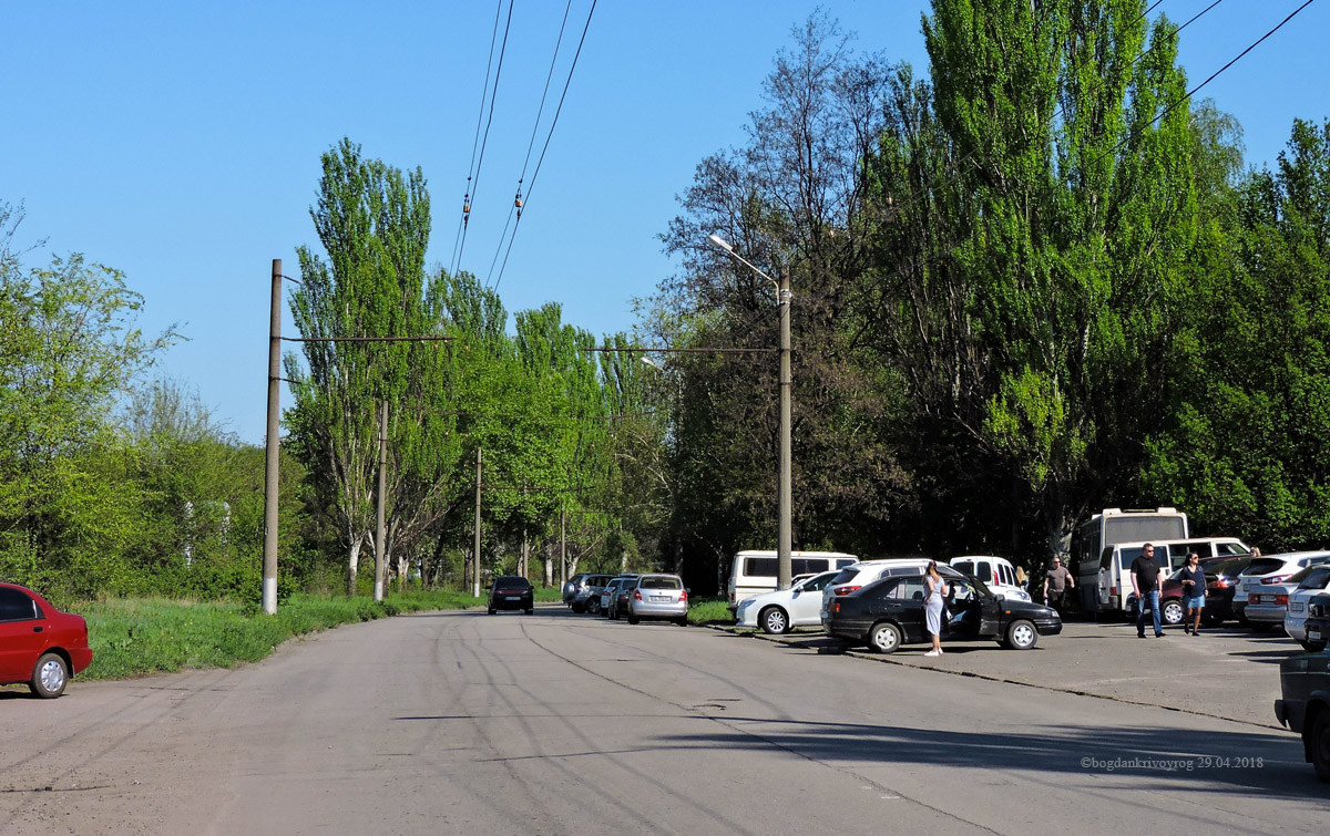 Krzywy Róg — Tram and trolleybus lines and loops