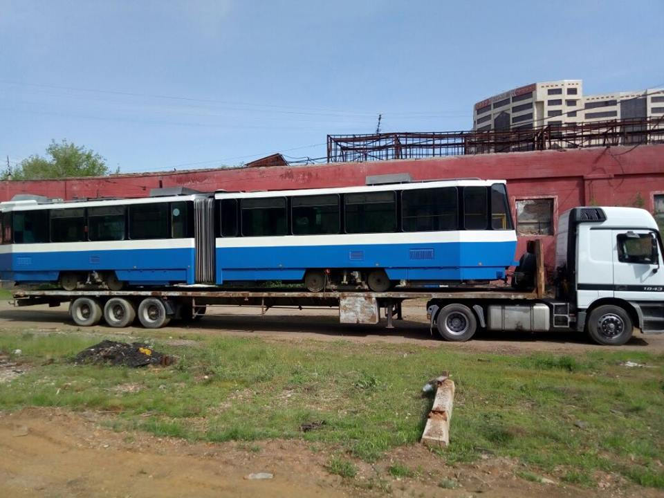 Almaty, Tatra KT4DtM # 1011; Ust-Kamenogorsk — Trams With No Fleet Number; Almaty — Tramway depot