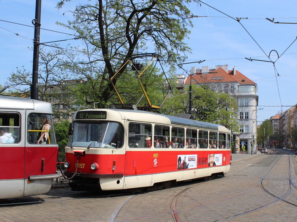 布拉格, Tatra T3R.PV # 8157