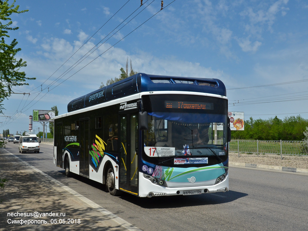 Crimean trolleybus, Volgabus-5270.E0 № Е 694 АТ 134