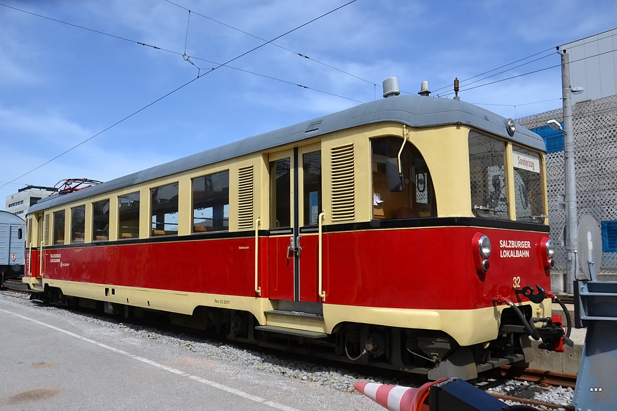 Зальцбург, SGP T4 № 32; Зальцбург — Salzburger Lokalbahn