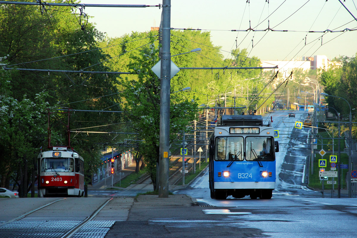 Москва — Трамвайные линии: ЮАО; Москва — Троллейбусные линии: ЮАО