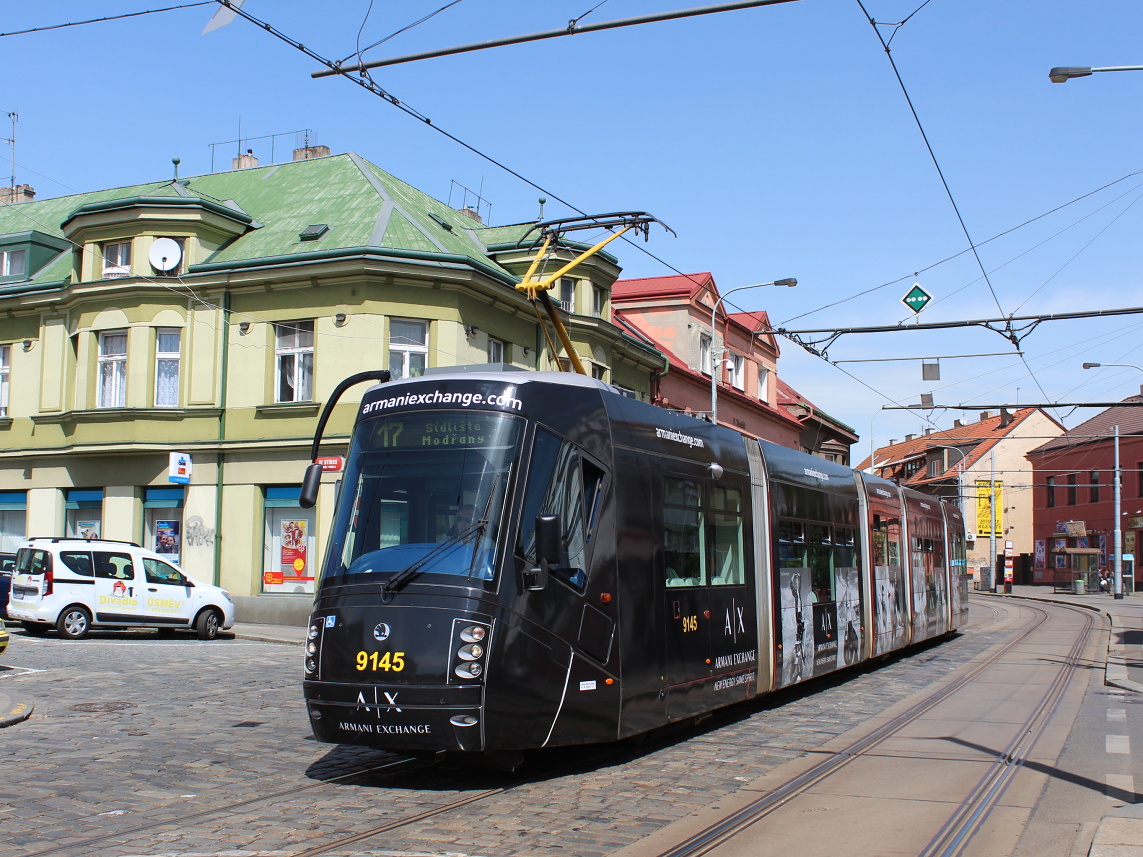 Прага, Škoda 14T Elektra № 9145