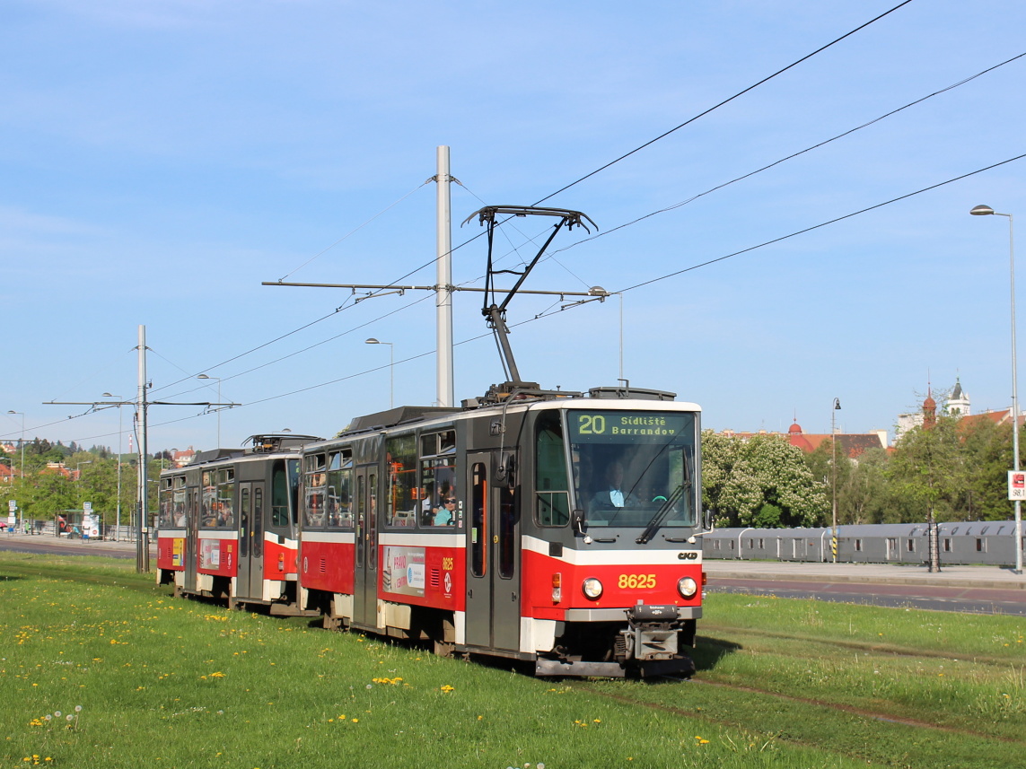 Prága, Tatra T6A5 — 8625