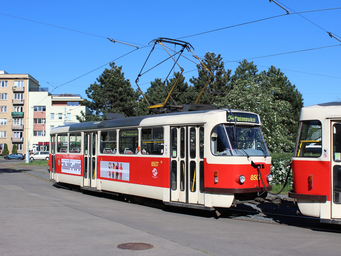 Прага, Tatra T3R.P № 8507