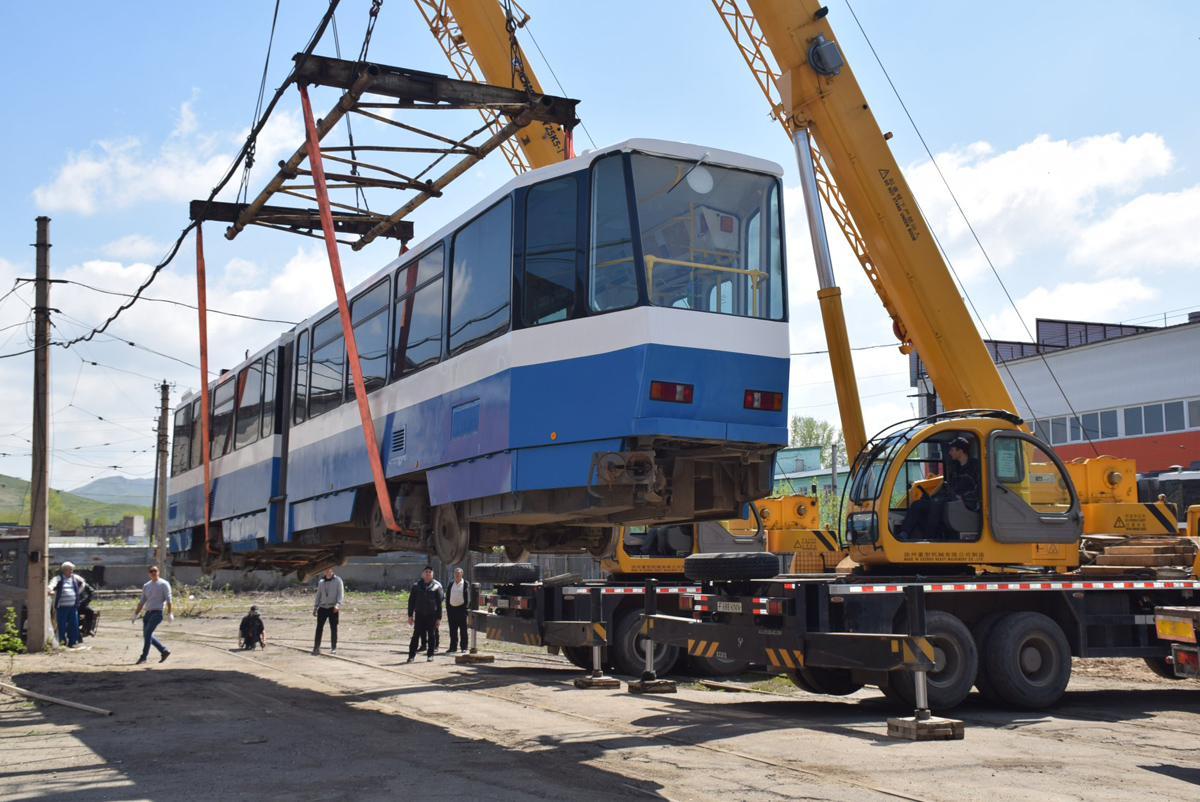 Ust-Kamenogorsk, Tatra KT4DtM nr. 104; Ust-Kamenogorsk — Trams With No Fleet Number