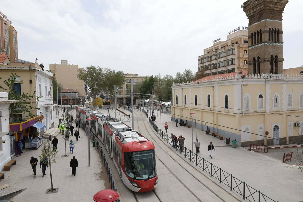 Сетиф, Cital Citadis 402 № 107; Сетиф — Открытие трамвайного движения 08 мая 2018 г.
